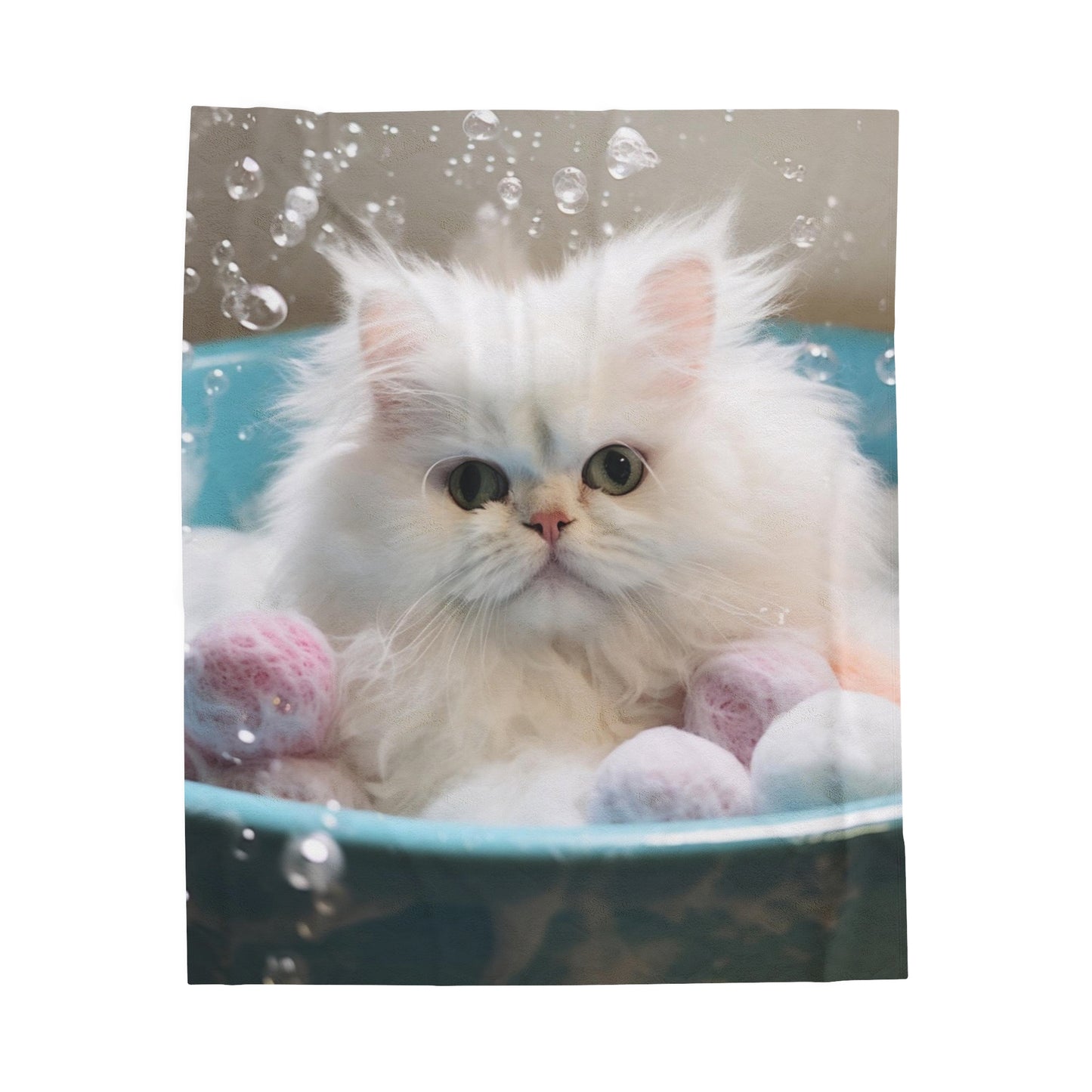 Cat Velveteen Plush Blanket